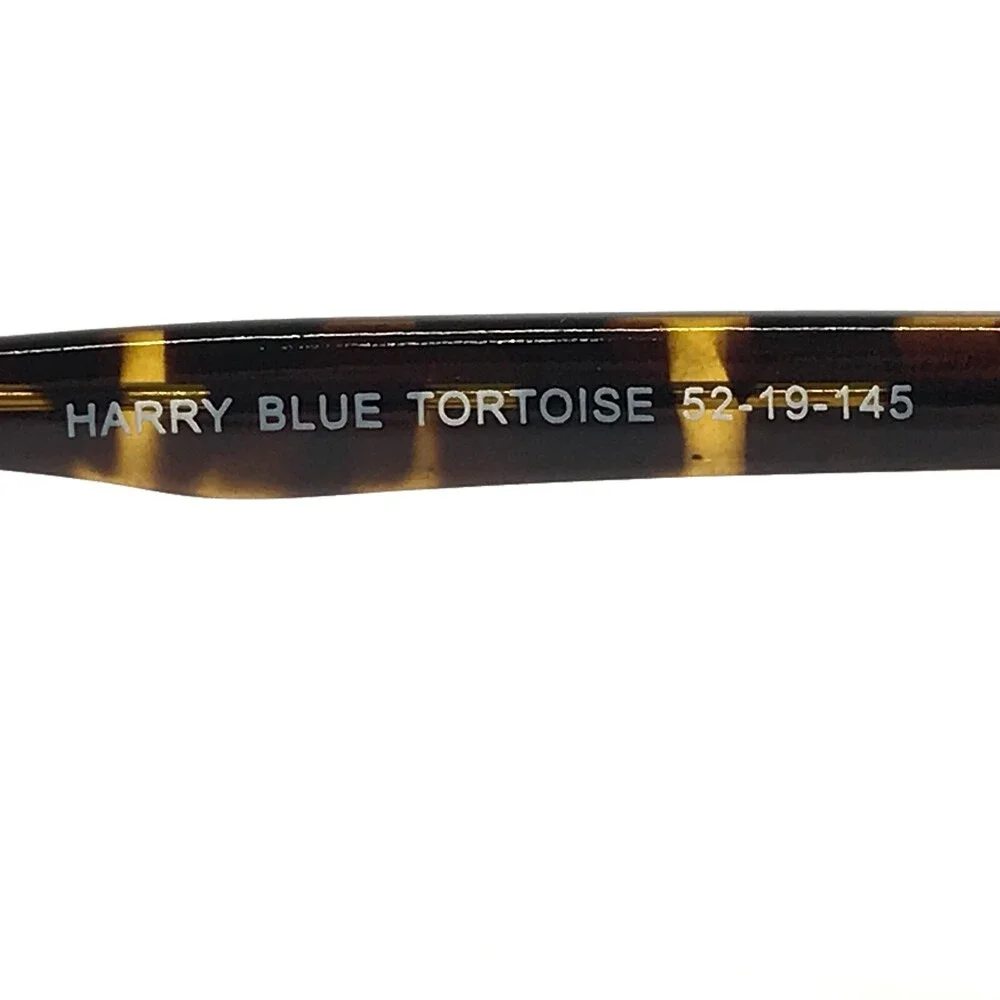Affordable Designs Eyeglasses Frames HARRY BLUE TORTOISE Square 52-19-145